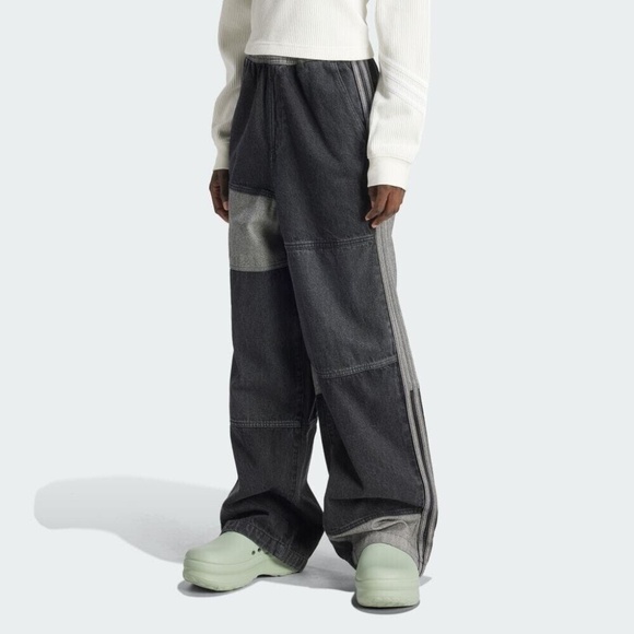 ADIDAS ORIGINALS X KSENIASCHNAIDER 3 STRIPE JEANS - Picture 6 of 6